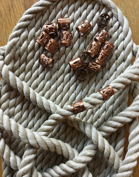Gold, Copper Or Silver Decorative Rope Wraps